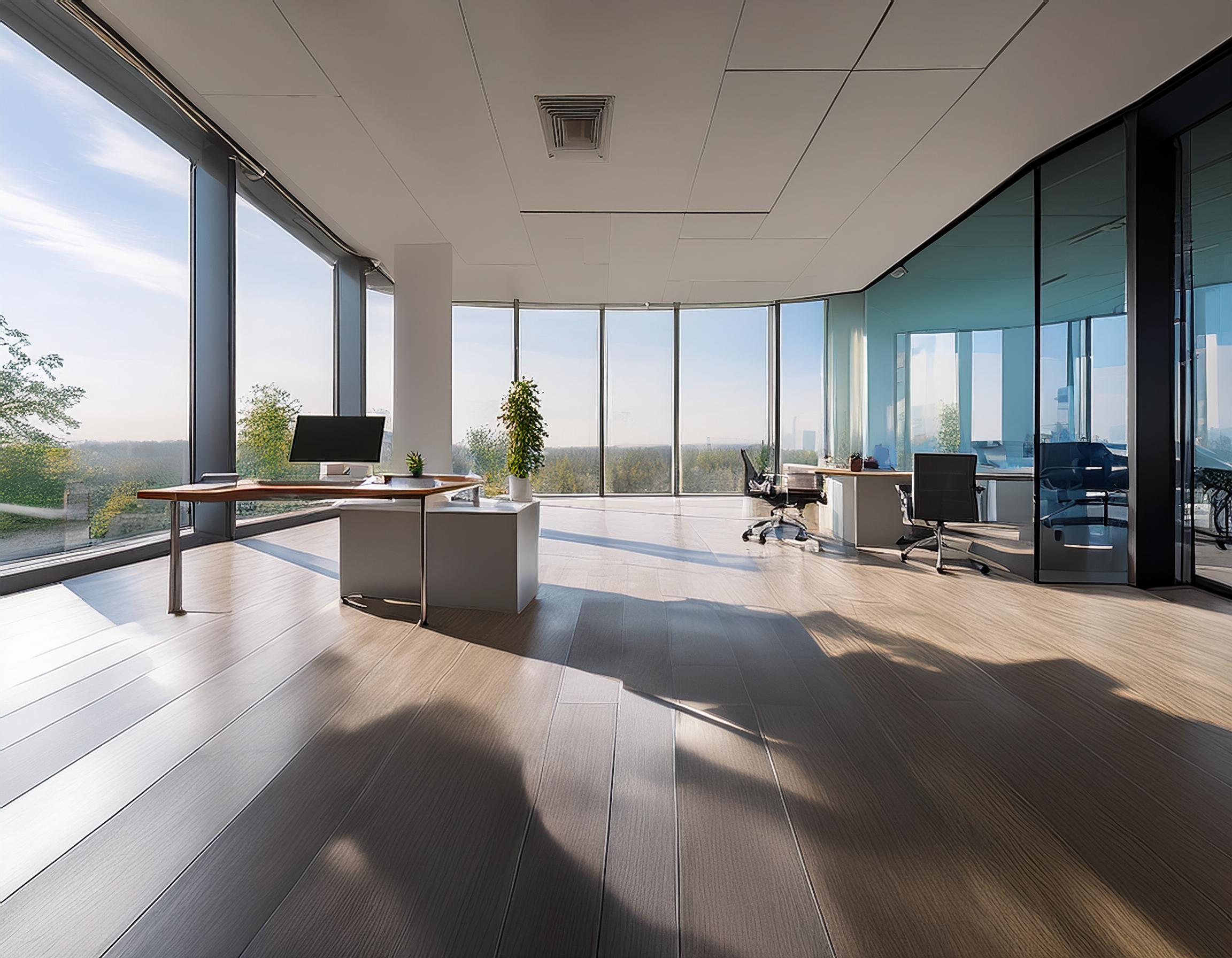 Elegantes Büro in klassischem Stil mit Steuerberatern